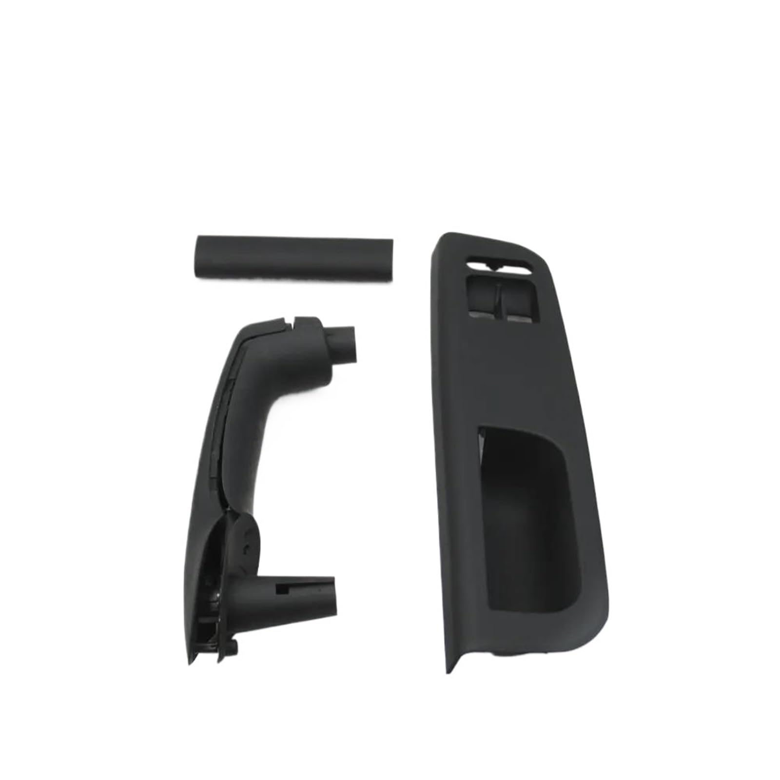 Hjtedhe Black Car Door Interior Handle Trim Accessories For Jetta Mk4 1999-2004 Car Inner Door Pull Handles Cover(Black)