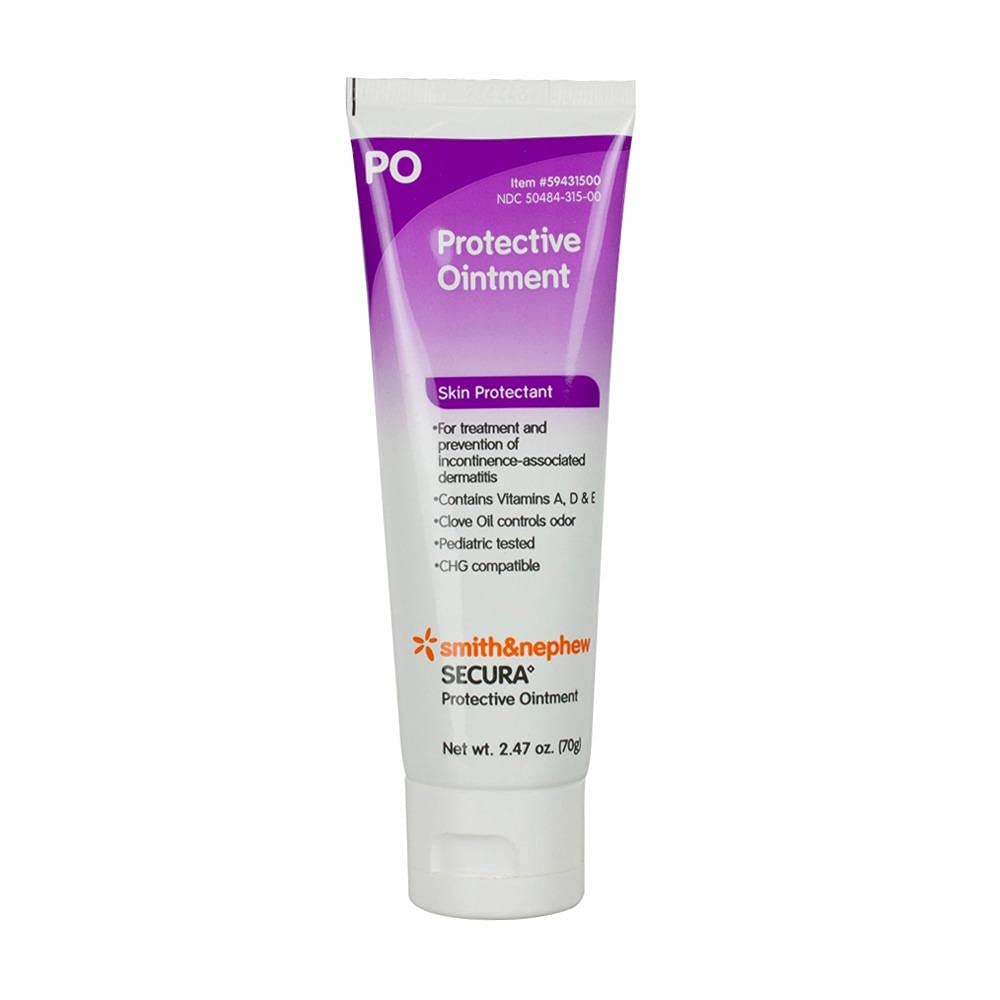 Smith & Nephew Secura Protective Ointment 2.47oz Tube 59431500 1/EA by SMITH & NEPHEW INC.