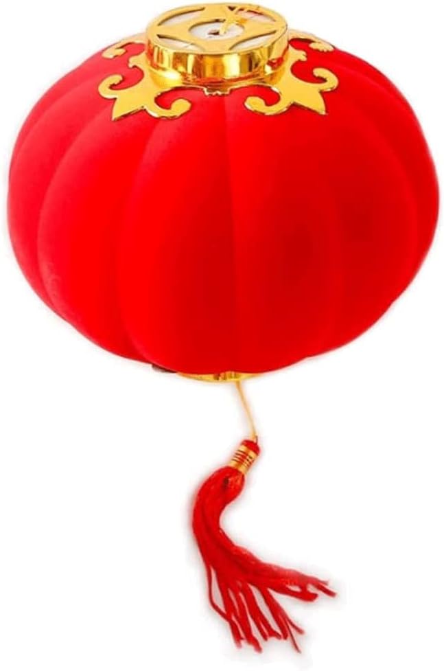 LIOONS Red Lanterns,Chinese Lanterns Indoor and Outdoor Lanterns New Year Wedding Decoration Paper Lantern Lamp Hanging Lantern