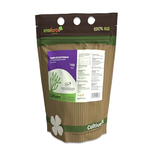 CULTIVERS Tierra de Diatomeas 1 kg Ecológico