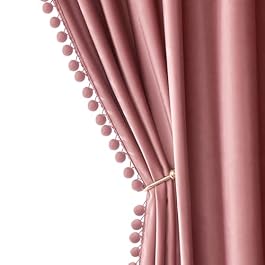 MIULEE Blush Pink Pom...