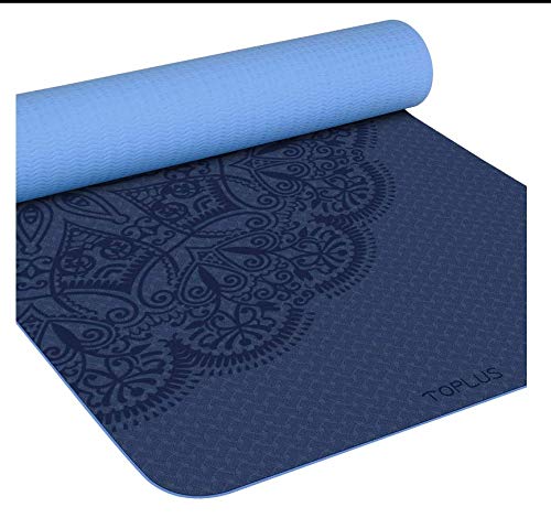 image for TOPLUS Yoga Mat - Classic 1/4 inch Pro Yoga Mat Eco Friendly Non Slip 