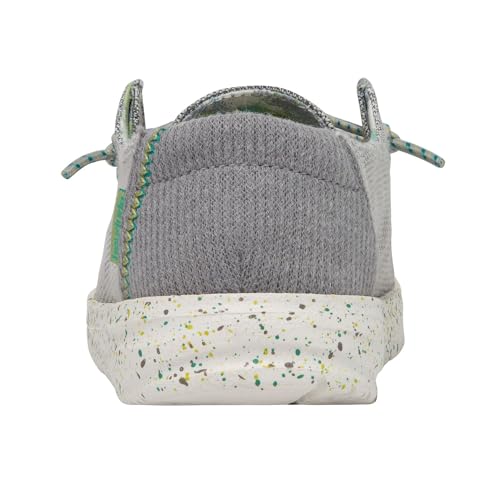 Image of HEYDUDE Girl's Wendy Youth Stretch Multi Colors | Girl's Shoes | Girl's Lace Up Loafers | Comfortable & Light-Weight