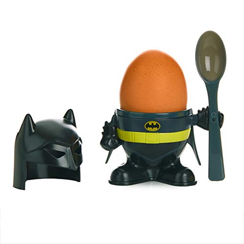 Batman Frühstücksset - Offiziell lizenziert, Eierbecher, Löffel, Toastschneider, DC Comics Geschenk für Fans – Bild 6