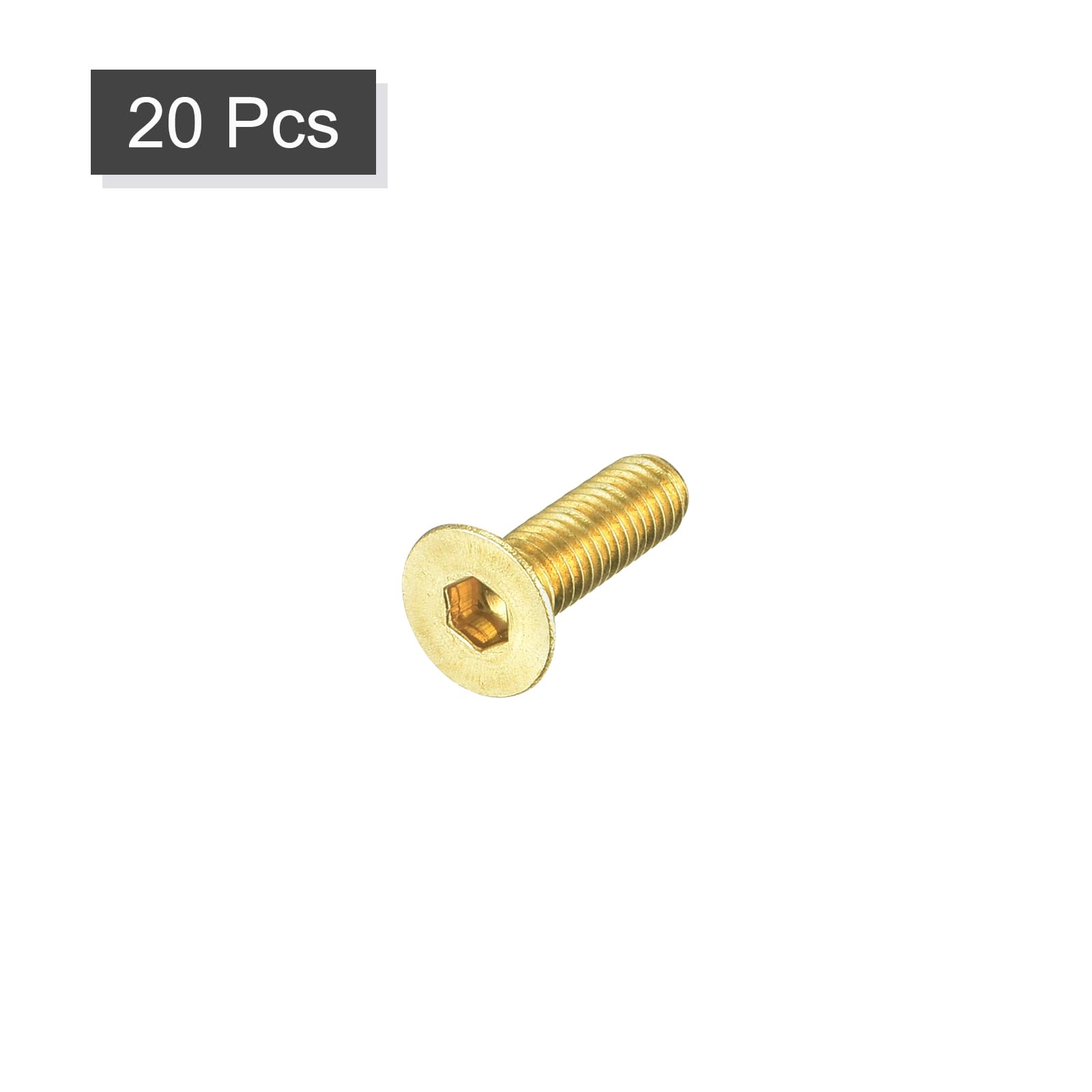 Vis En Laiton Tête Cylindrique Hexagonale - Du M3 Au M10 - Neuf Sous Emballage