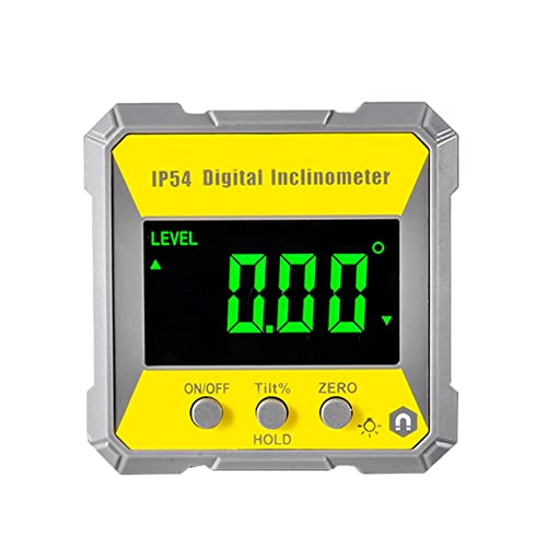 IP54 4X90 Grados Inclómetros Digitales Transportador de Iluminación Transportador de Pendiente MeTre Magnético Electrónico Goniómetro