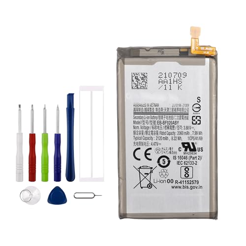 Vvsialeek EB-BF926ABY - Batería de repuesto compatible con Samsung Galaxy Z Fold 3 5G con kit de herramientas