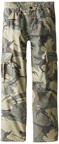 Pantalon cargo garçon Wrangler Authentics taille 16 camouflage olive