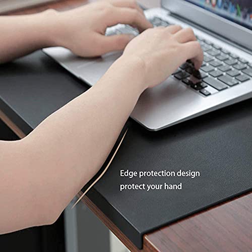 Desk Mat con borde, PU cuero resistente al agua miniatura 4