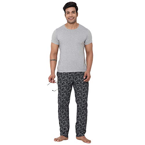Image of Urban Scottish 100% Comfortable Men's Lounge Pants, Leisure-Wear withn Elastic Waist-Band & Regular Fit, Machine Washable Stayt Home Clothing, Expert Craftsmanship Featuring Plush to The Touch Feel
