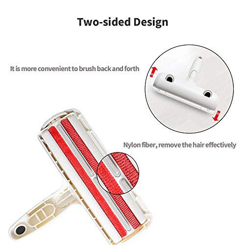 Extaum Removedor de pêlos de cães,Rolo de limpeza de pêlos de gato para removedor de pêlos de animai