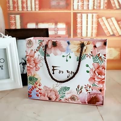 20pcs Big Blue Flower Birds Decoration Bakery Package Dessert Candy Cookie Cake Packing Box Gift Boxes Supply Favors (25X19.5X6.5cm18)