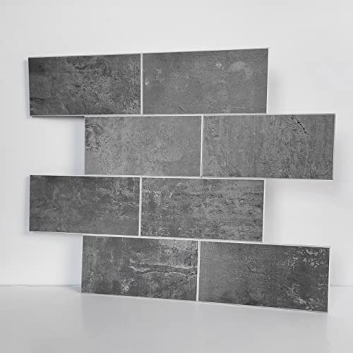 COLAMO Luxury Peel & Stick Concrete Tiles