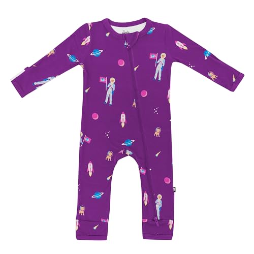 KYTE BABY Zippered Romper in Barbie Astronaut