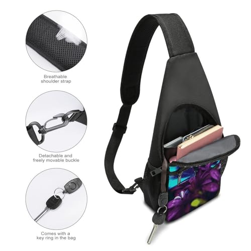 Bolso bandolera casual multipropósito para viajes y senderismo miniatura 4
