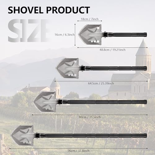 Compact Camping Shovel for Outdoor Enthusiasts