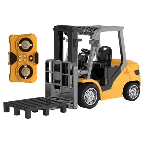 Carretilla elevadora RC y vehículo de construcción de elevación miniatura 6