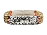 4030948 Ephesians 6:13 Armor of God Stretch Bracelet Stand Firm Against The Evil One Scripture Bible...