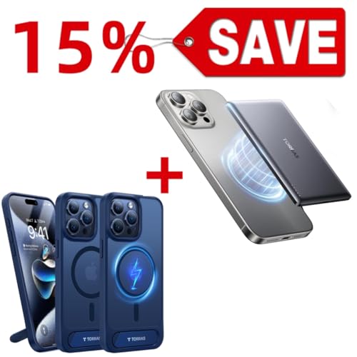 TORRAS 5,000mAh MiniMag Power Bank — Buy Together to Save 15%