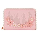 Loungefly Disney Princess Stained Glass Zip Around Wallet