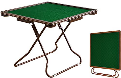 Table de jeu pliante pour jouer au mahjong sans encombrer le salon