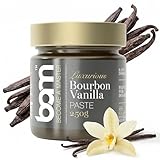 BAM Pasta de Vainilla Bourbon, 250 g – Extracto de Vainilla Bourbon de Madagascar con Semillas Naturales – sin Alcohol y sin Gluten
