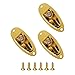 Unxuey 3PCS Gold Boat Style 1/4