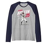 Byron Buxton | Minnesota Baseball Players | MLBBBN3001 Raglan Baseball Tee