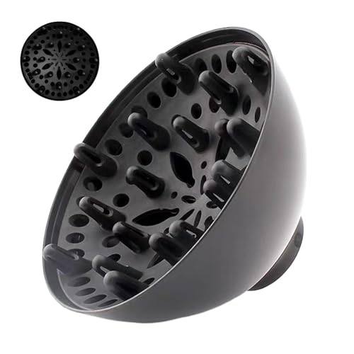 Accesorio Para Secador - Difusor Universal Para Secador De Pelo | Boquilla Concentradora Ligera | Herramienta De Estilismo De Salón Para Cabello Rizado Y Grueso, Accesorio Para La T
