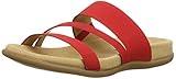 Flexible Laufsohle Gabor Shoes 23.702.85 Damen Peep-Toe Sandalen, Rot (Flame), Größe: 41
