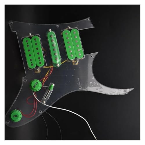 Pickguard pré-câblé HSH guitare électrique avec micro humbucker céramique robuste - 2