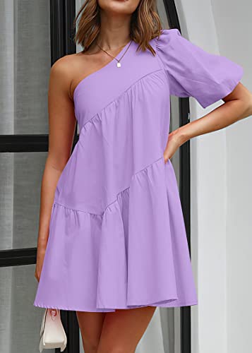 29% Off KIRUNDO Women's Puff Sleeve Babydoll Mini Dress - Image 4