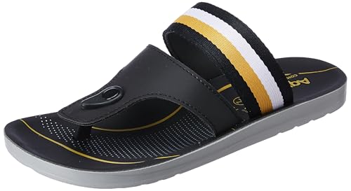 Aqualite Men PG-1412 Slipper, Grey/Black, 8 UK/India (B0D95ZVCFW) Amazon Price History, Amazon Price Tracker