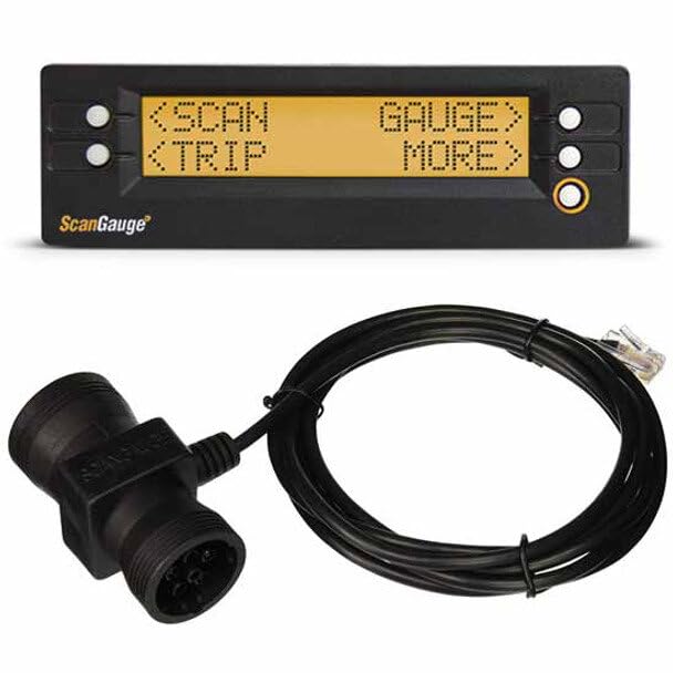 Replacement for Kenworth W900L Year 1994 SCAN Gauge Truck Performance Monitor by Technical Precision