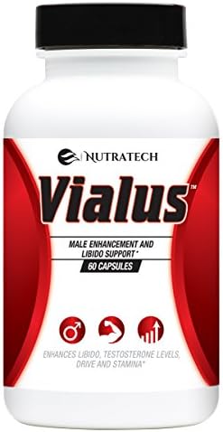 Vialus -Male Testosterone and Performance Booster to Improve Size, Stamina, Energy. Fast Acting Enhancement Formula with Horny Goat Weed, Saw Palmetto, and More. Alternative to Prescription Pills