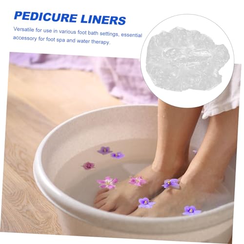 100 unidades forros desechables para spa de pies miniatura 5