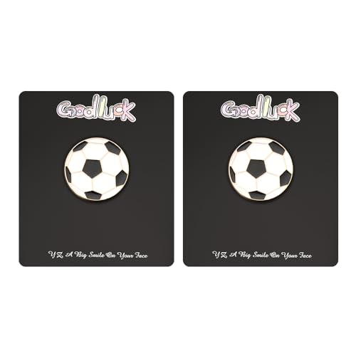 Basketball Sports Lapel Pins Football Badminton Brooch Pins for Hat Backpack Boys Girls BFF Friendship Soccer Team Gifts 2PCS