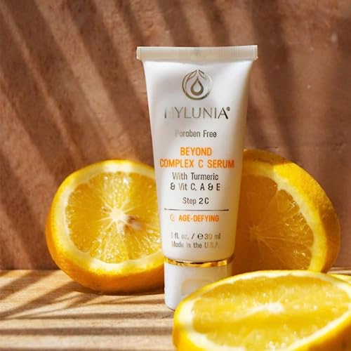 Hylunia Beyond Complex Vitamin C Serum- 1.0 Fl Oz - Hyaluronic Acid, Zinc - Natural Vegan Skin Repair #TOP5