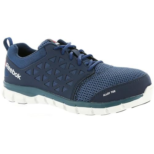 Reebok Men's Sublite Cushion Work Alloy Toe Blue 11 M