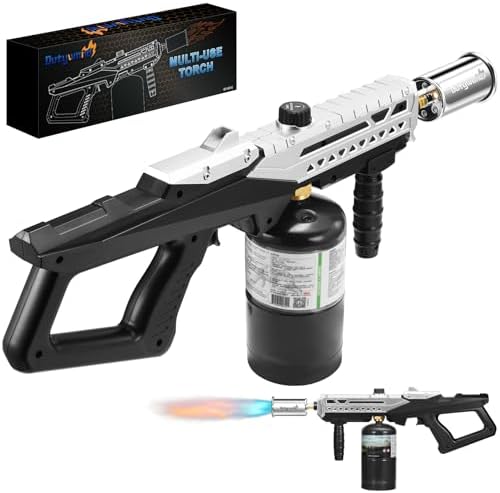 Propane Grill torch Gun – Max. 800,000 BTUs Cooking Torch Head – ...
