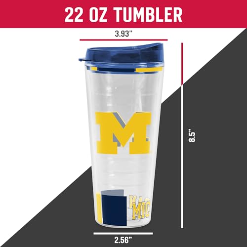 Image of Rico Industries NCAA Double Wall Tritan Tumbler 16oz or 22oz