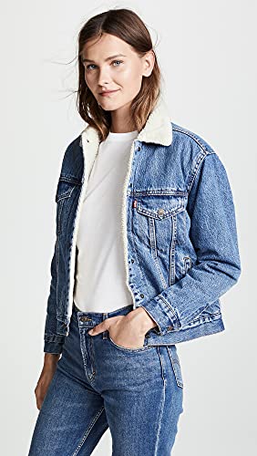 Levi's Women's Premium Ex-boyfriend Sherpa Jacket2