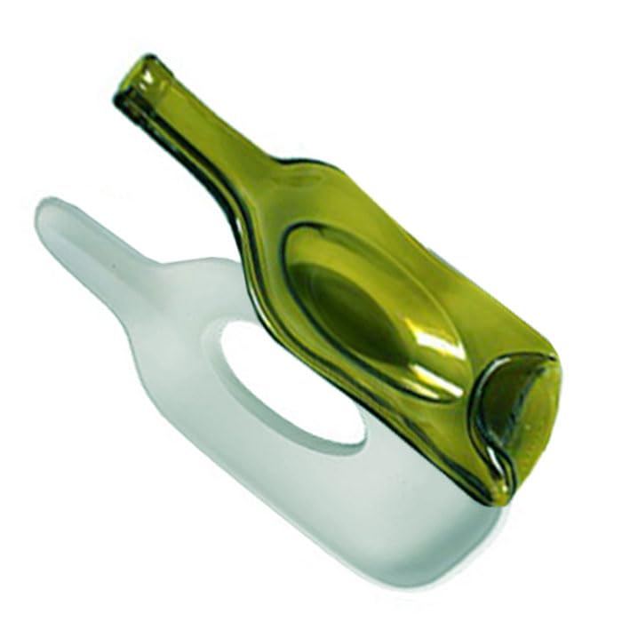 750ml Drop Center Wine Bottle Slumping Glass Fusing Kiln Mold