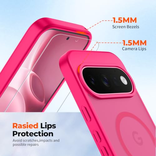 Image of SUPFINE Magnetic for Google Pixel 11 Case - Hot Pink