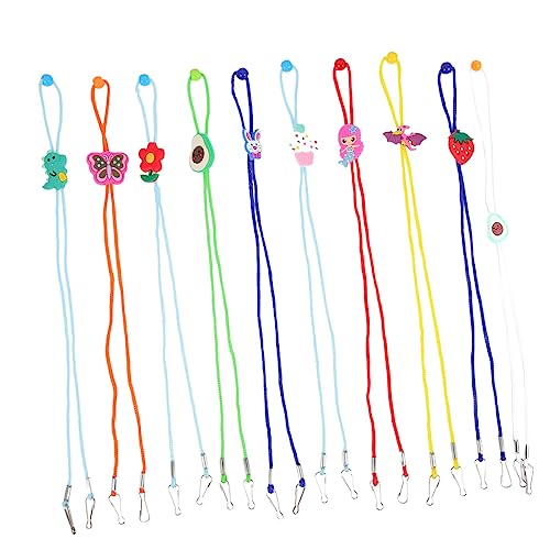 Holibanna 10Pcs Lost Glasses Lanyards for Wear Resistant Eyeglasses Hanging Ropes Mixed Style for Boys and Reusable and Functional Design