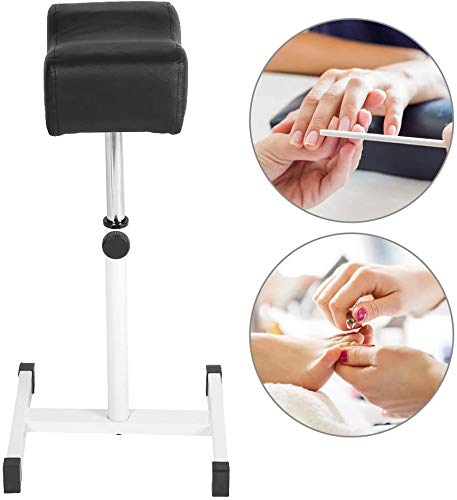 Pedicure Stool Chair with Footrest, Legrest Footrest Foot Care Pedicure Nail Stool Station Manicure Tattoo Foot Footrests Height Adjustable Leg Rest Chair for Pedicure Beauty Salon