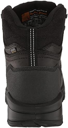 KEEN Utility Men's Independence 6” Soft Toe Waterproof Work Boots, Black/Black, 10.5 | Image 2