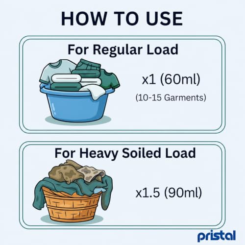 Image of Pristal Floral Fresh Liquid Detergent 2L Refill | Plant-Based, Tough on Stains, Long-Lasting Lavender & Jasmine Scent, Brightens Clothes, Chemical-Free, Eco-Friendly