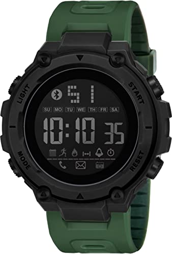 Image of Shocknshop Digital Sports Stylish Multifunctional Electronic LED Black Dial Wrist Watch for Men Boys -WCH78