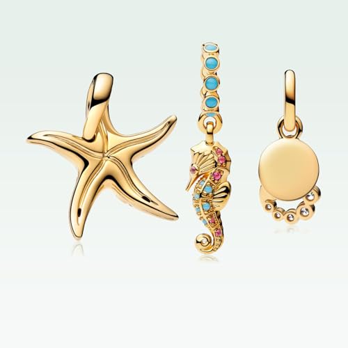 Summer Travel Sea Animal Charms Bead for Bracelets and Necklaces 925 Sterling Silver For Family Birthday Women Jewelry Present2